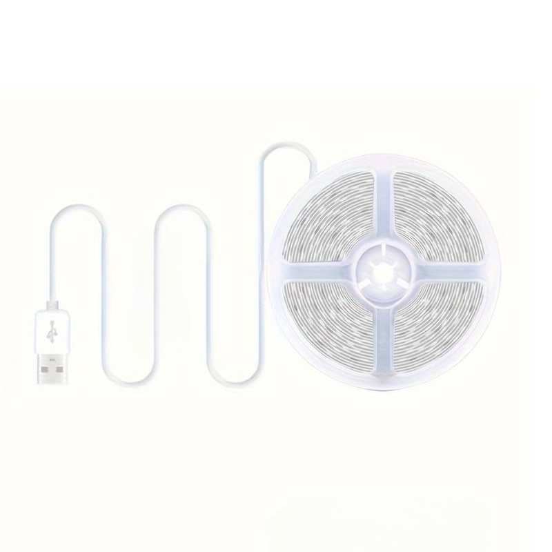 Banda LED de culoare Alb Cald pentru Dormitor, TV, Living sau orice Incapere, conectivitate USB, 10 m - InteriorLuxDesign