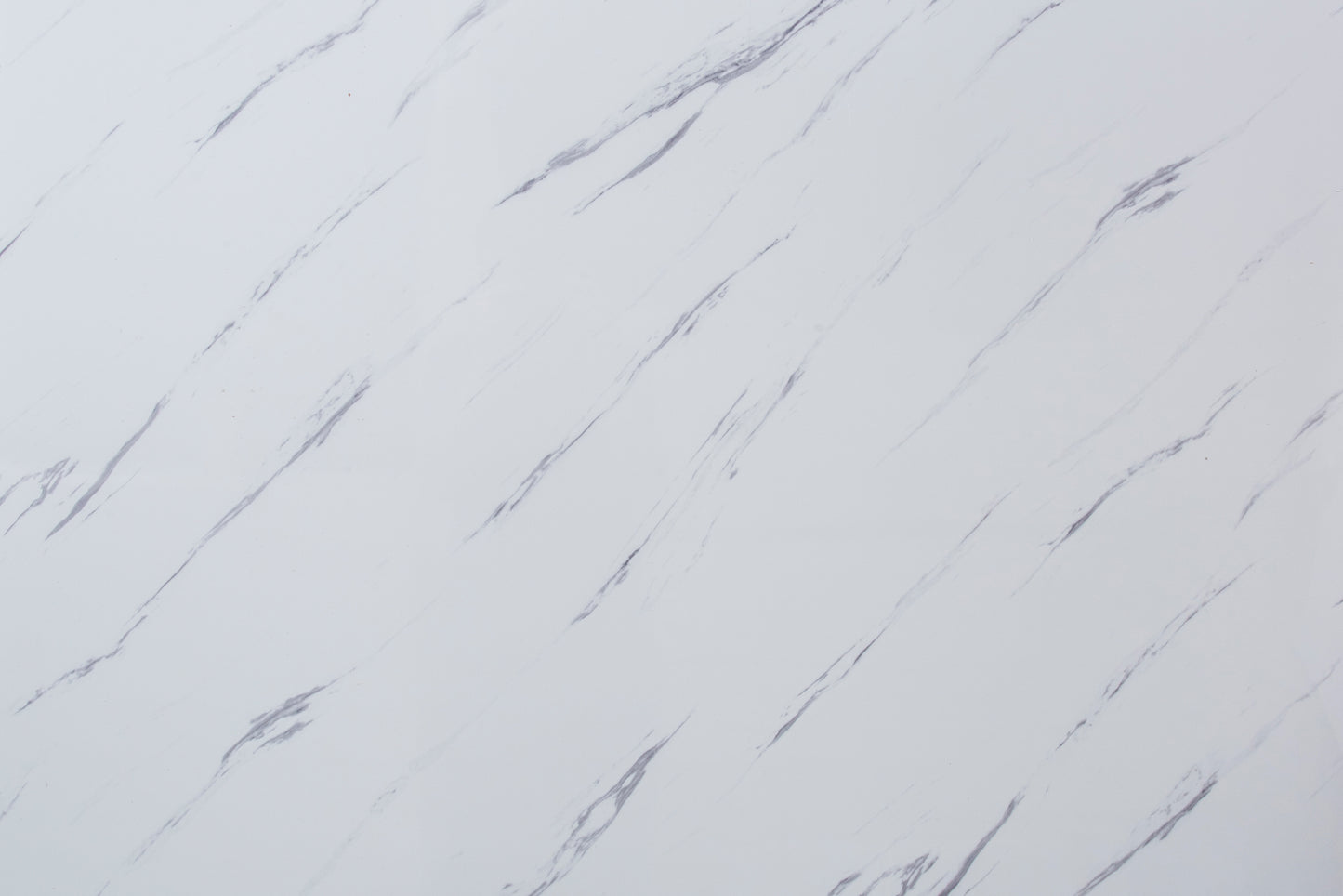Placa Decorativa PVC Imitatie Marmura, 2800x1200 mm, Alb cu Dungi Gri - PanelDecorArt