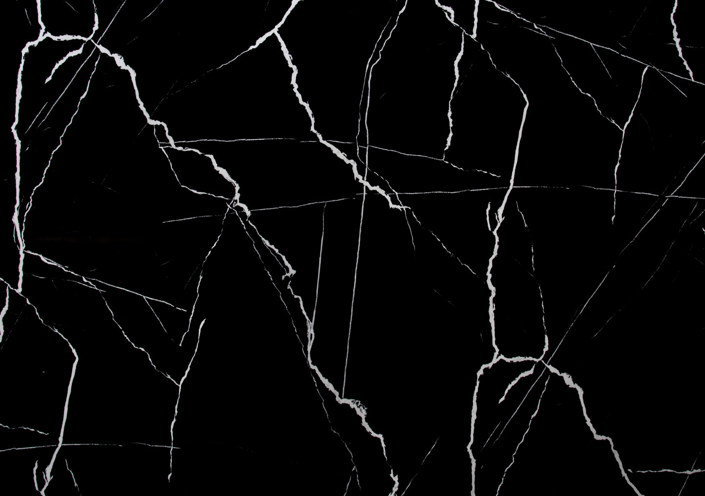 Placa Decorativa PVC Imitatie Marmura, 2800x1200 mm, Negru cu Alb - InteriorLuxDesign