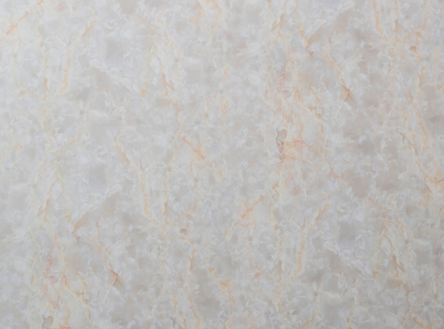 Placa Decorativa PVC Imitatie Marmura, 2800x1200 mm, Gri deschis cu Insertii de Maro - PanelDecorArt