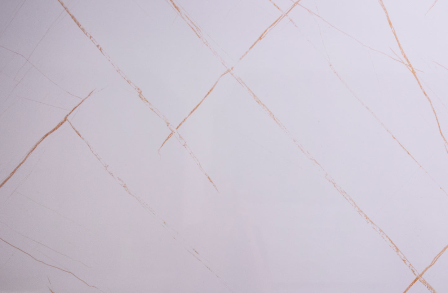 Placa Decorativa PVC Imitatie Marmura, 2800x1200 mm, White with Gold - InteriorLuxDesign