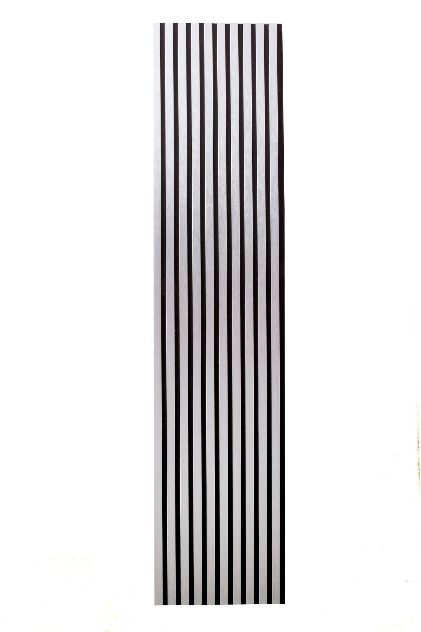 Panou Riflaj Decorativ Acustic, MDF, 2800 x 500 mm, Alb - InteriorLuxDesign