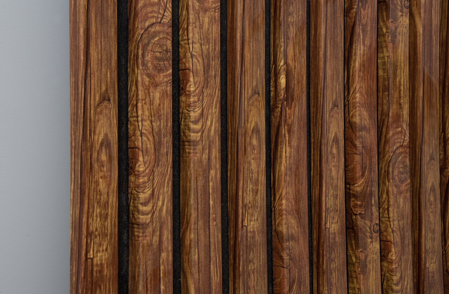 Panou Riflaj Decorativ Acustic, MDF, 2800 x 500 mm, Pin - InteriorLuxDesign