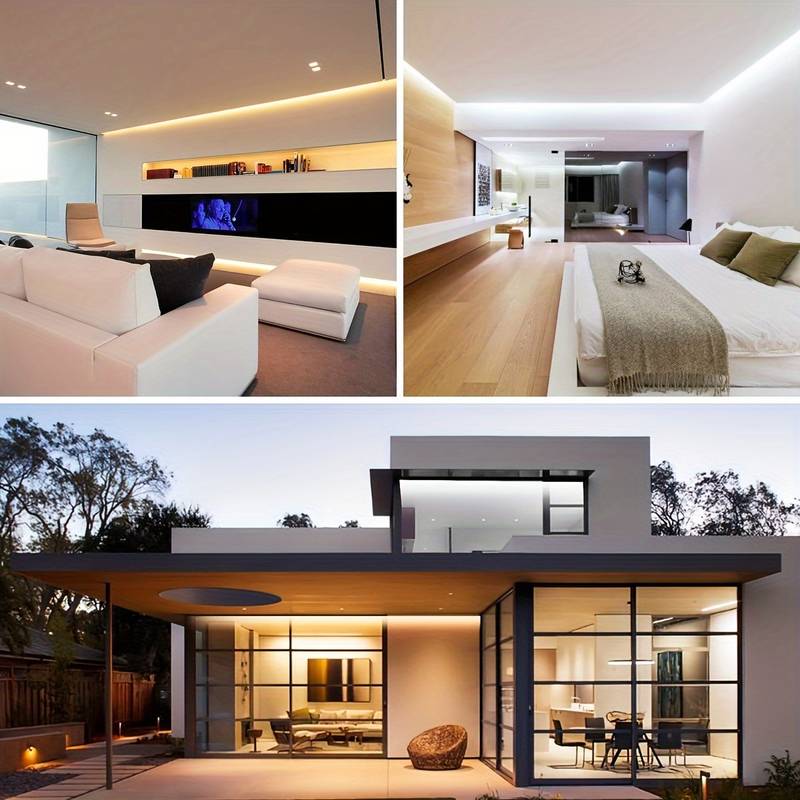 Banda LED de culoare Alb Cald pentru Dormitor, TV, Living sau orice Incapere, conectivitate USB, 10 m - InteriorLuxDesign