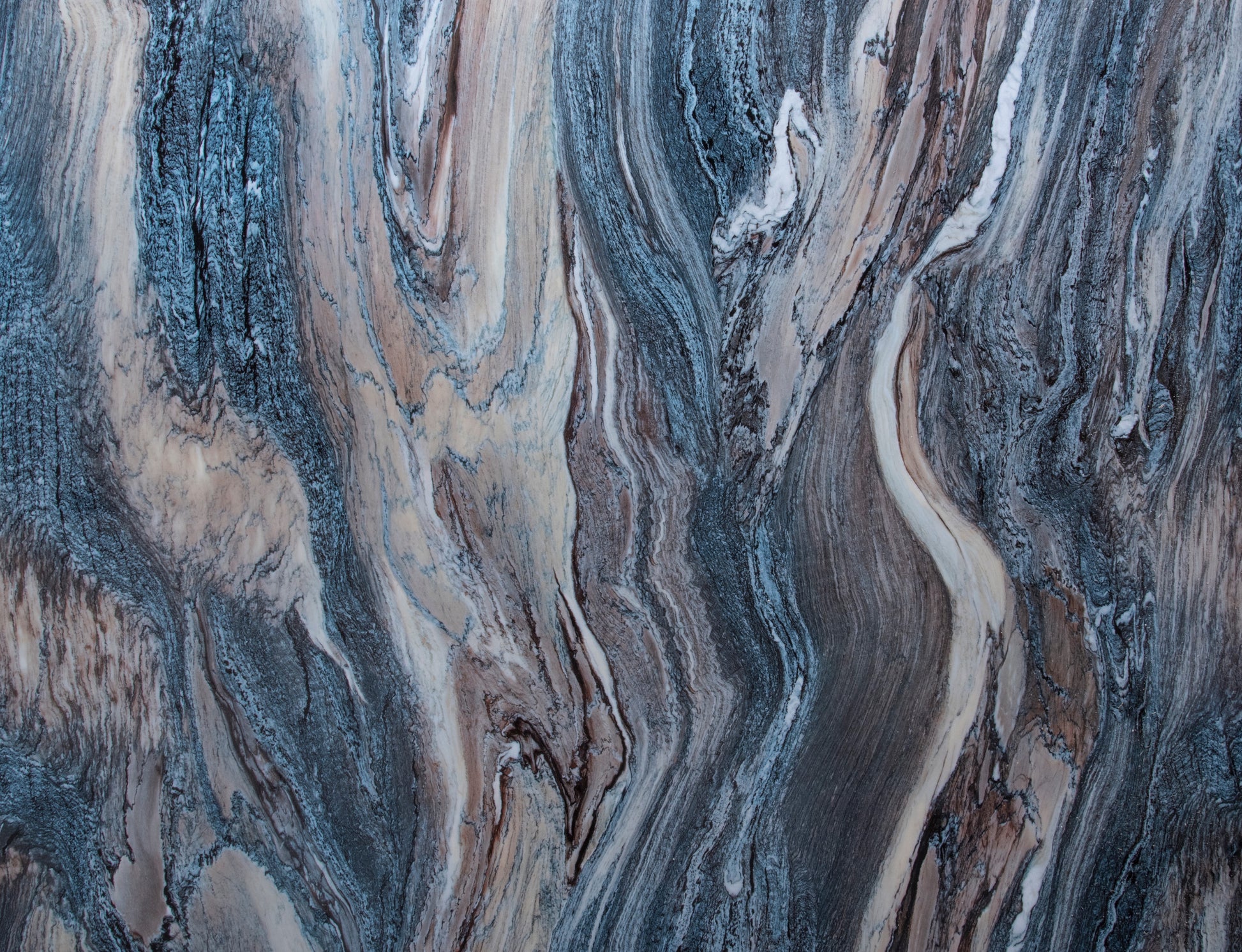 Placa Decorativa PVC Imitatie Marmura, 2800x1200 mm, Blue Art - PanelDecorArt