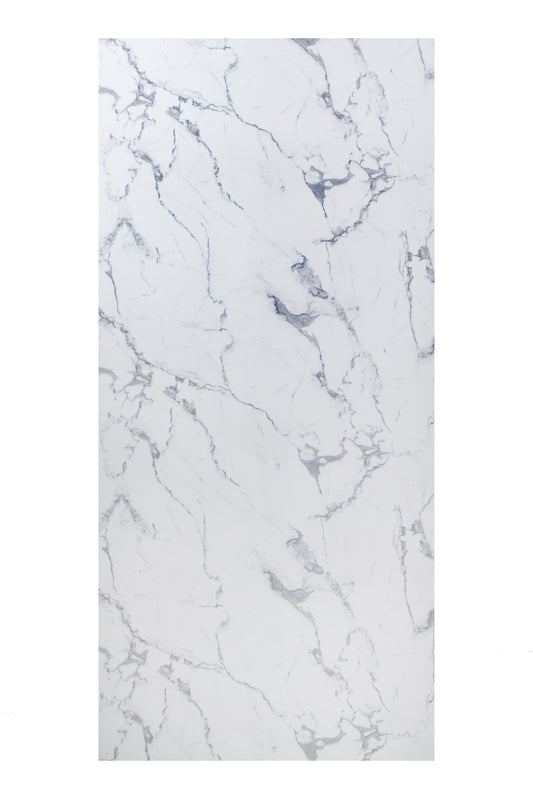 Placa Decorativa PVC Imitatie Marmura, 2800x1200 mm, Godina White - PanelDecorArt