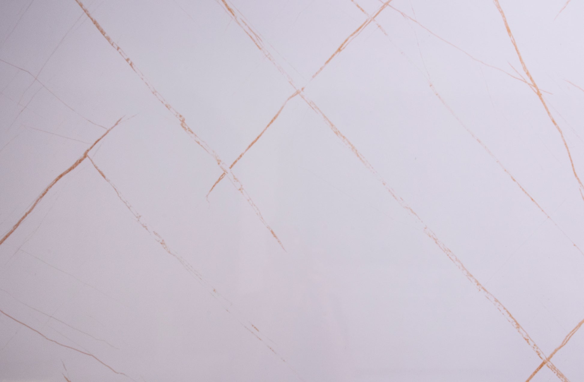 Placa Decorativa PVC Imitatie Marmura, 2800x1200 mm, White with Gold - InteriorLuxDesign
