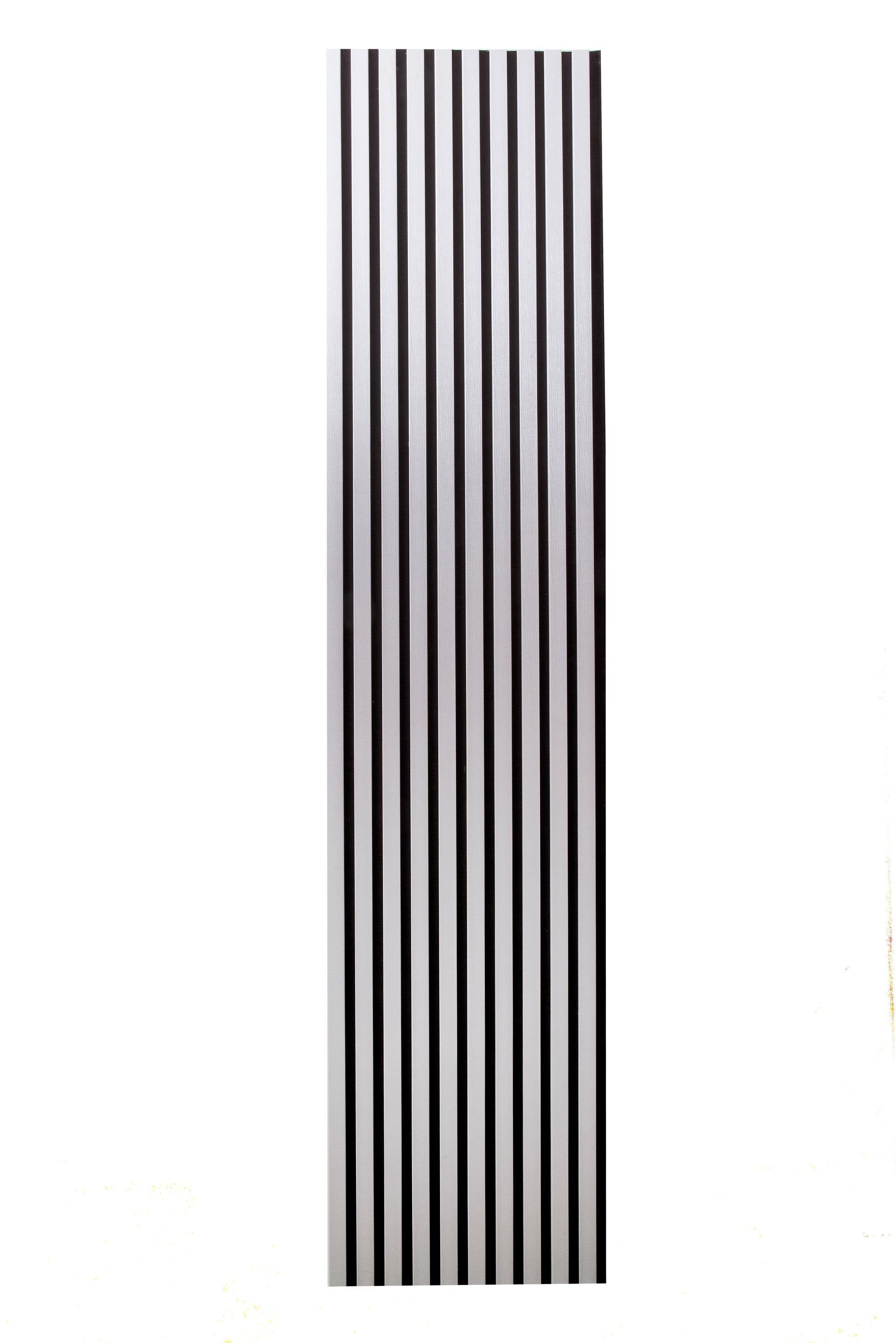 Panou Riflaj Decorativ Acustic, MDF, 2800 x 500 mm, Alb - InteriorLuxDesign