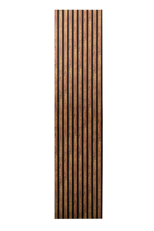 Panou Riflaj Decorativ Acustic, MDF, 2800 x 500 mm, Pin - InteriorLuxDesign