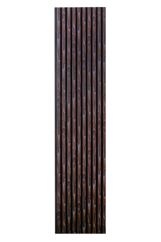 Panou Riflaj Decorativ Acustic, MDF, 2800 x 500 mm, Maro Modern - InteriorLuxDesign
