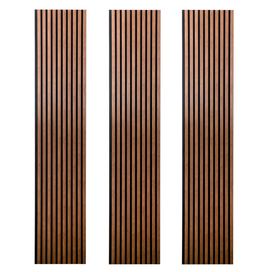 Pachet de 3 Riflaje MDF,  2800 x 500 mm, Stejar